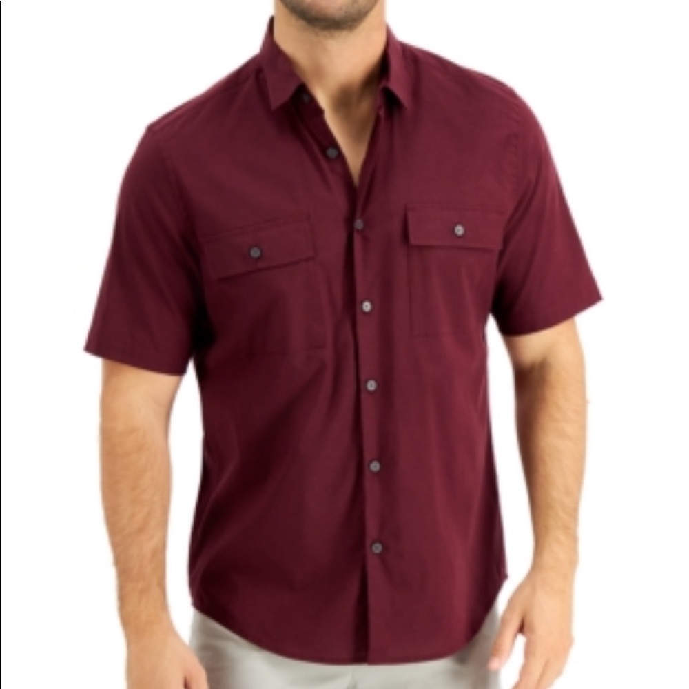 Alfani Men's Dual Pocket Shirt